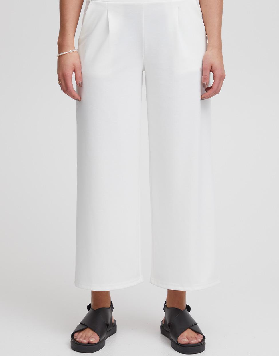 Pantalón cropped LINDA blanco