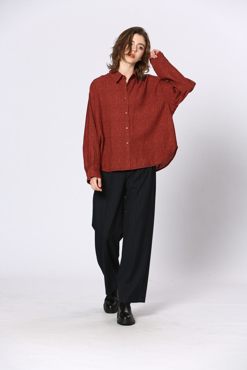 Camisa granate BASILIA