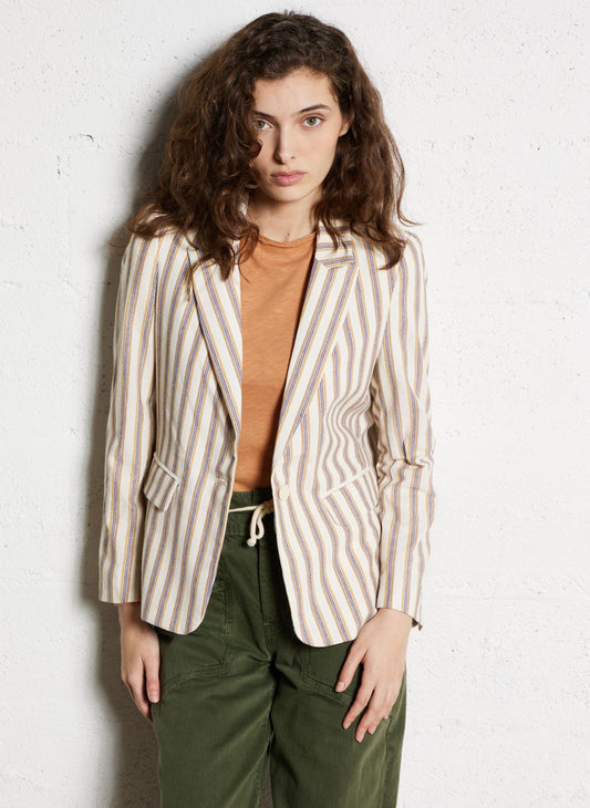 Blazer con rayas MIMMA