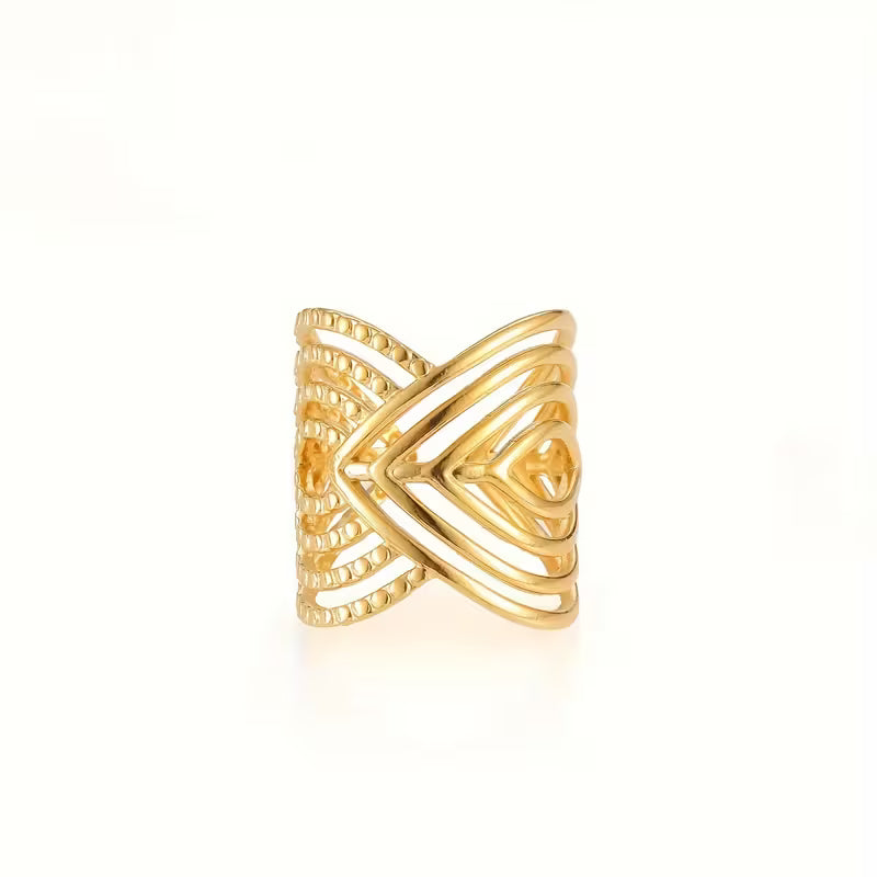 Anillo dorado ANCHO