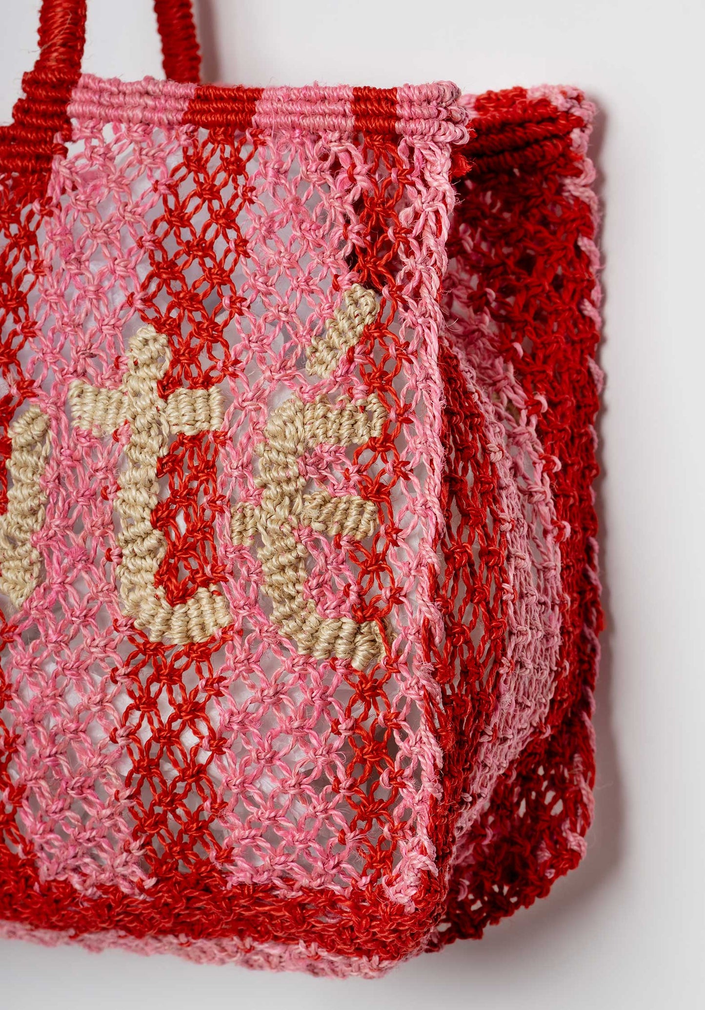 Bolso de yute rayas ENCHANTÉ