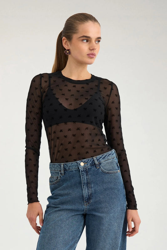 Top de malla TIES