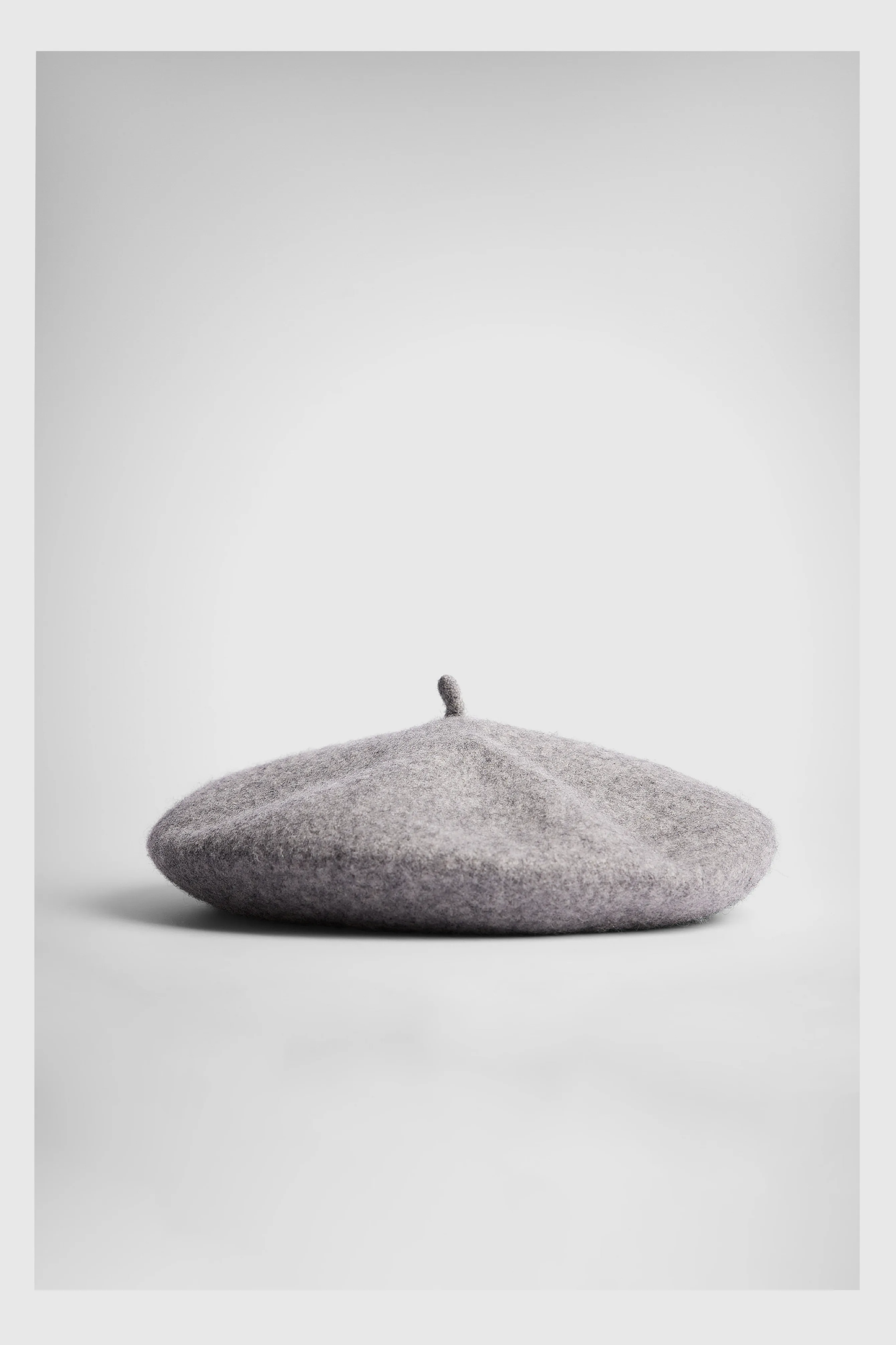 Boina de lana GRIS
