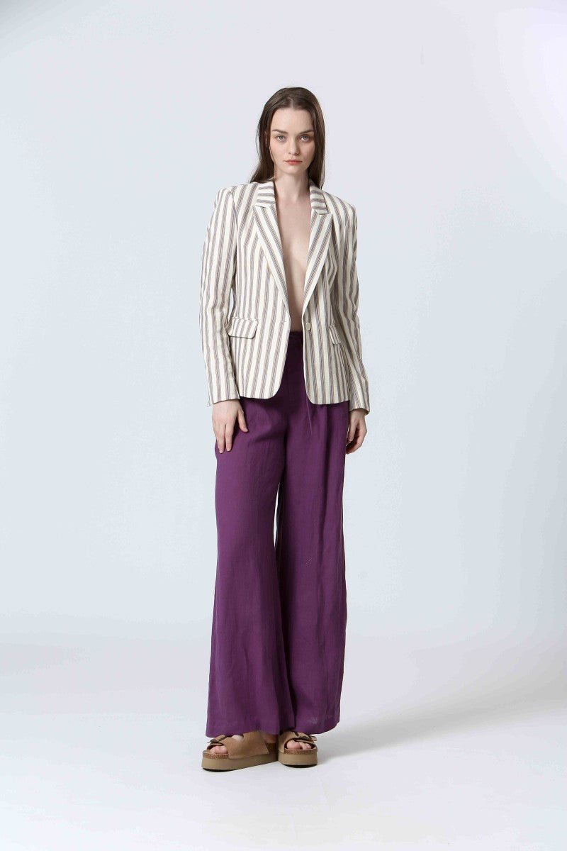 Blazer con rayas MIMMA